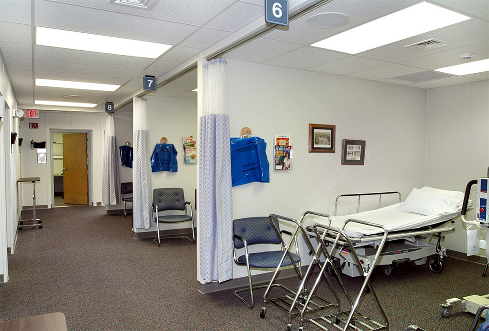 healthcare modular space