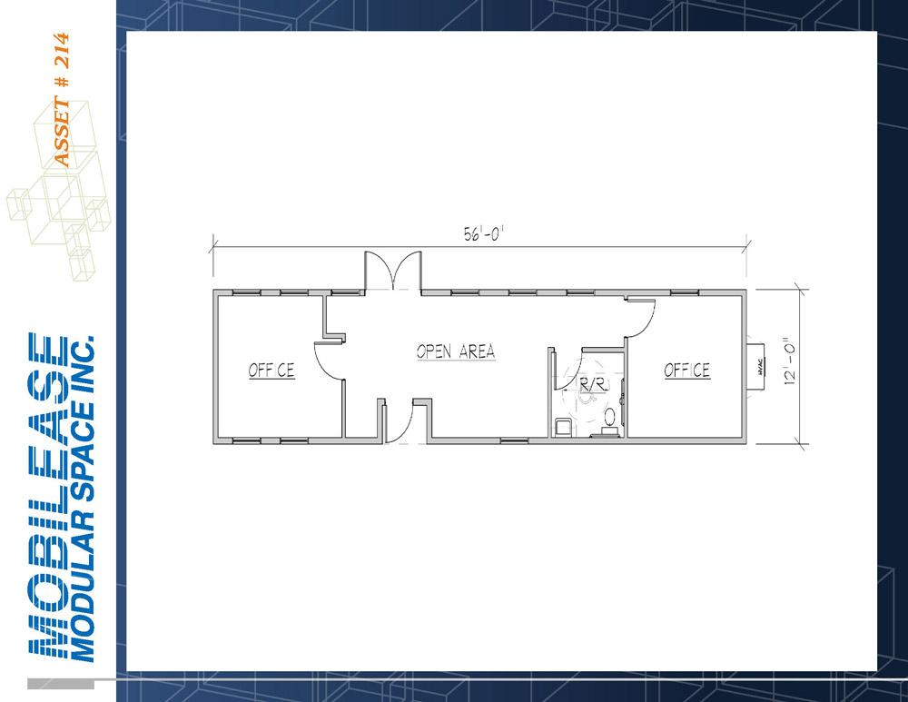 A Detailed View of Sales Office Floor Plan in Pedricktown, NJ